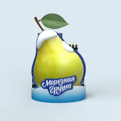 Объемные стойка