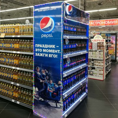 Стеллаж с подсветкой